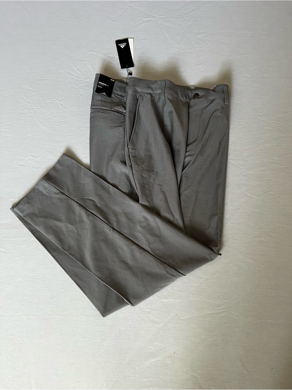 adidas Men's Gray Stretch Performance Pants NWT